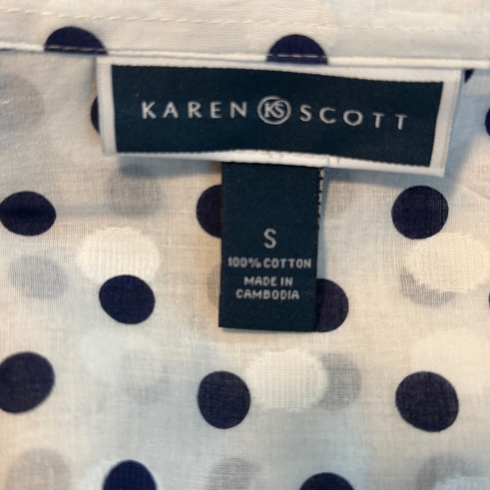 Karen Scott Blouse - Picture 4 of 7